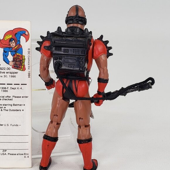 Vintage 1984 Kenner Super Powers STEPPENWOLF Action Figure Complete with Comic - Picture 4 of 9